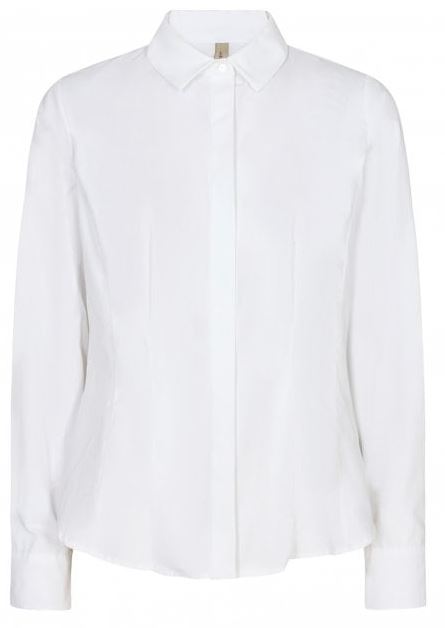 Soya Concept Netti Shirt in White -40% at Checkout