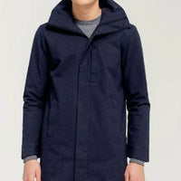 BRGN Sludd Coat in Dark Navy